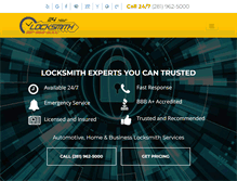 Tablet Screenshot of locksmithfamily.com